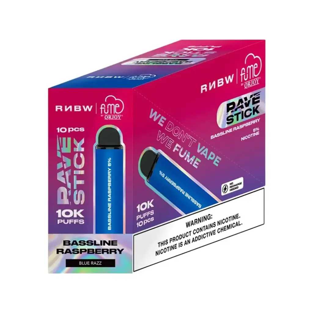 Fume RAVE STICK Disposable Vape Device - 10000 puff