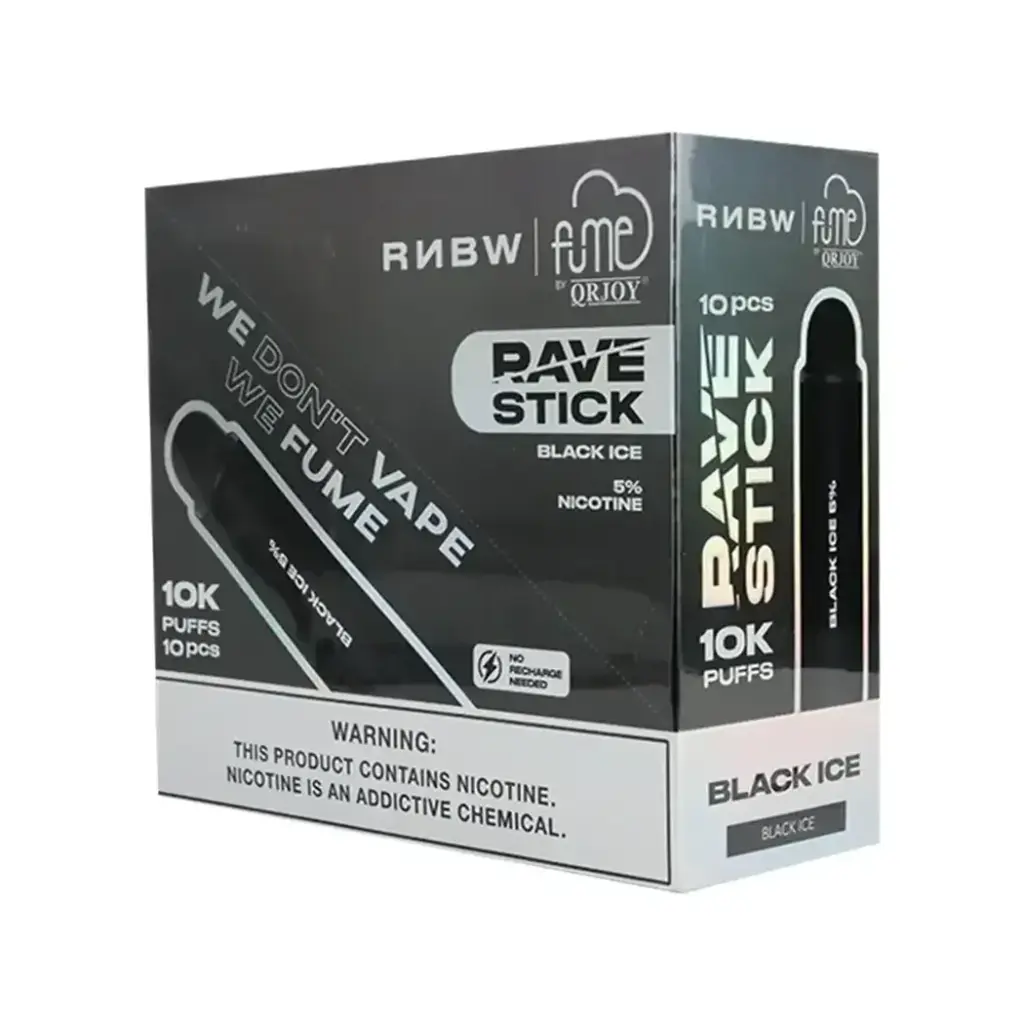 Fume RAVE STICK Disposable Vape Device - 10000 puff