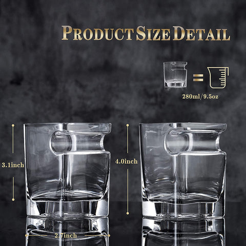 Whiskey Glass Cigar HOLDER