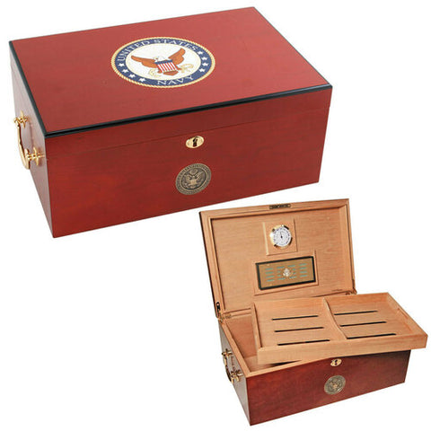 NAVY Humidor American Emblems Navy One