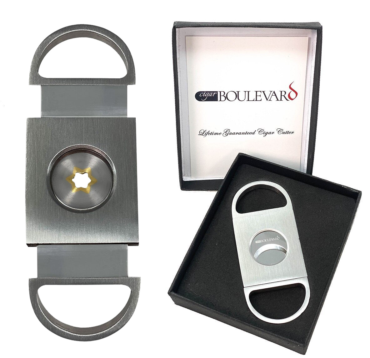 PERFECT CIGAR CUTTER STAR Stainless Steel
