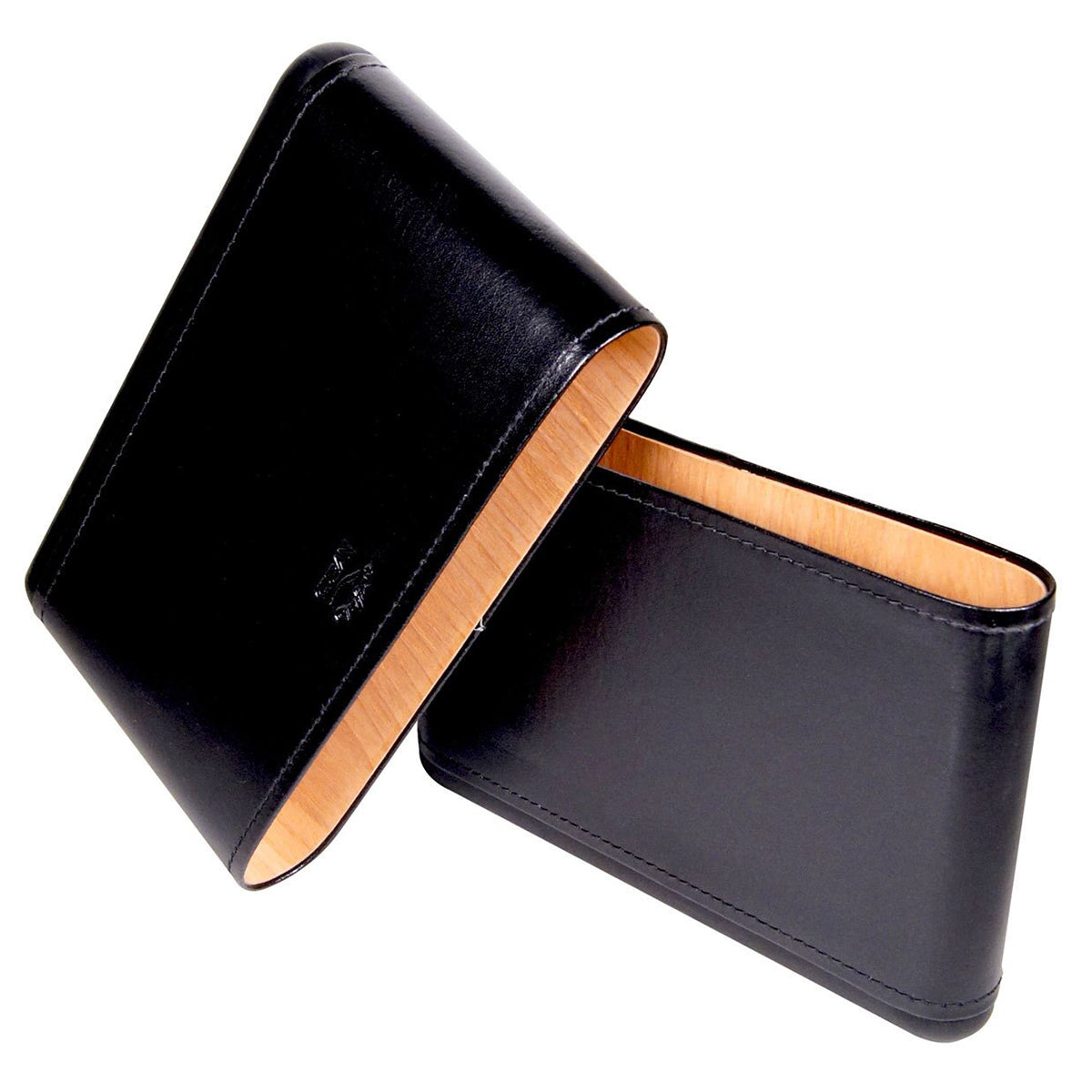 Capriano Portable Humidor for 8 Cigars Black Leather