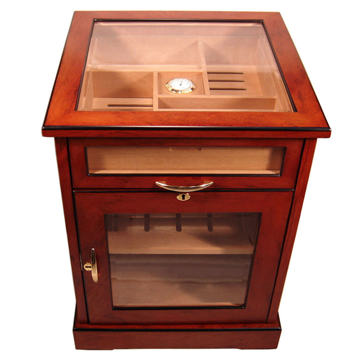 Cuban Crafters Cabinet Humidors End Table Humidor for 600 Cigars Free Shipping - Humidors Wholesaler