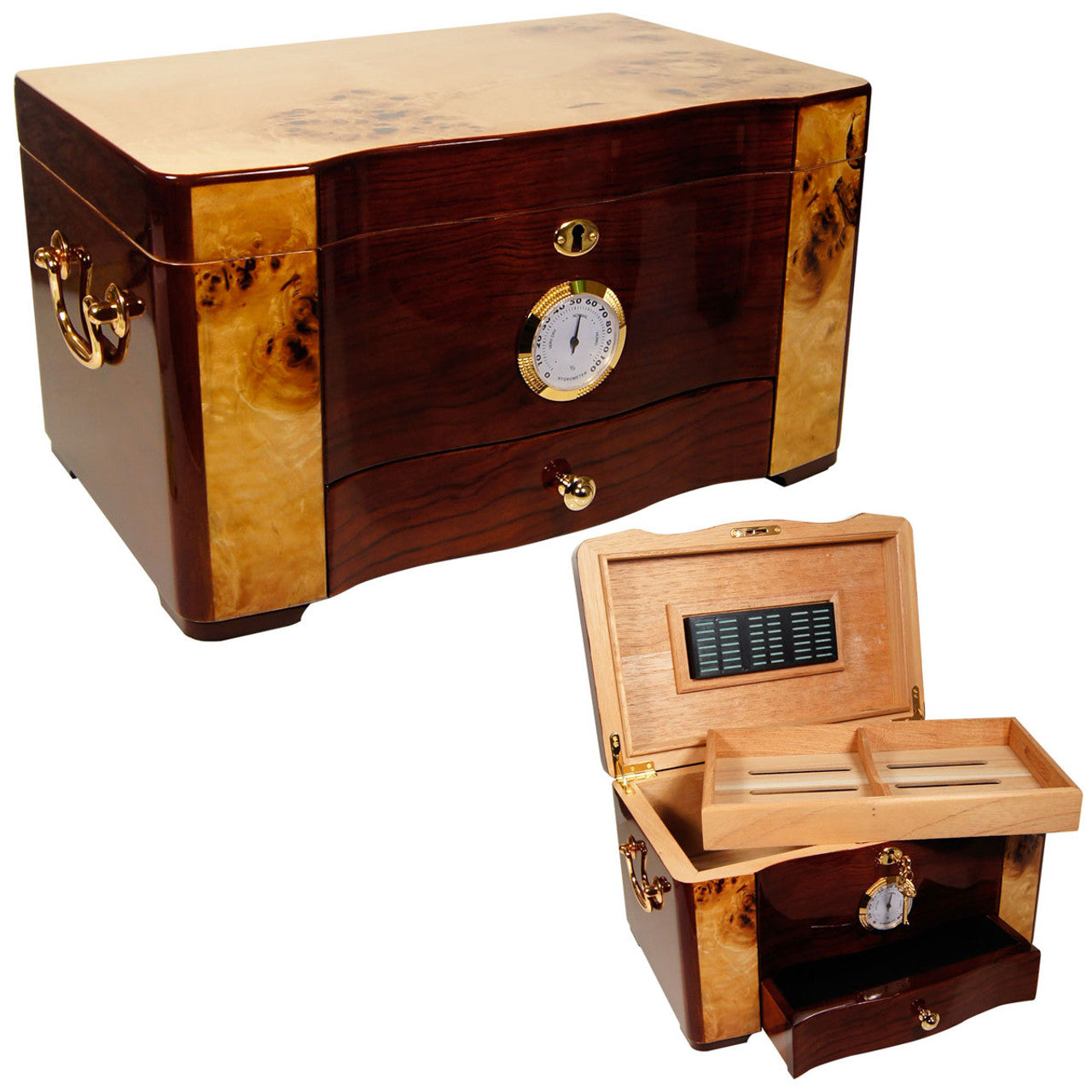 Cuban Crafters Elegance Best Humidor for 150 Cigars