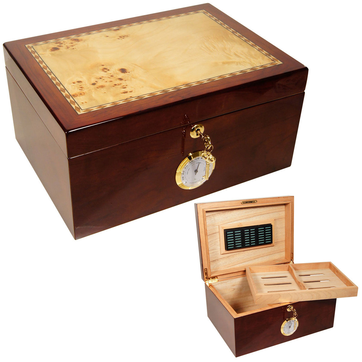 Cuban Crafters Culture Cigar Humidors for 120 cigars