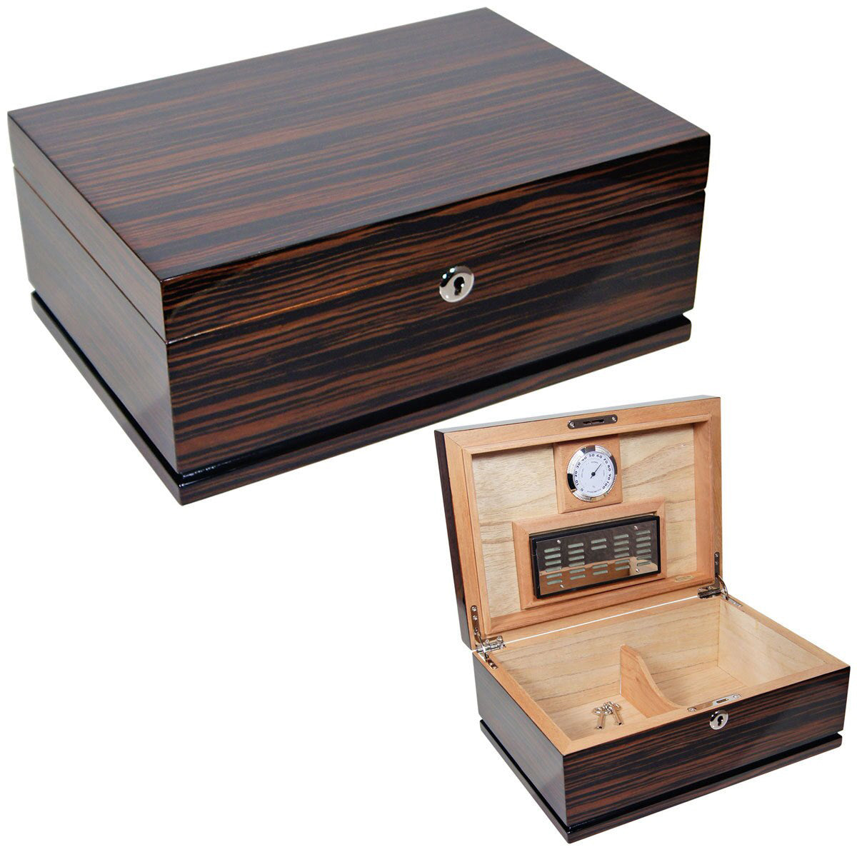 Cuban Crafters Gran Majestad & Majestad Cigar Humidor for 75 & 150 Cigars