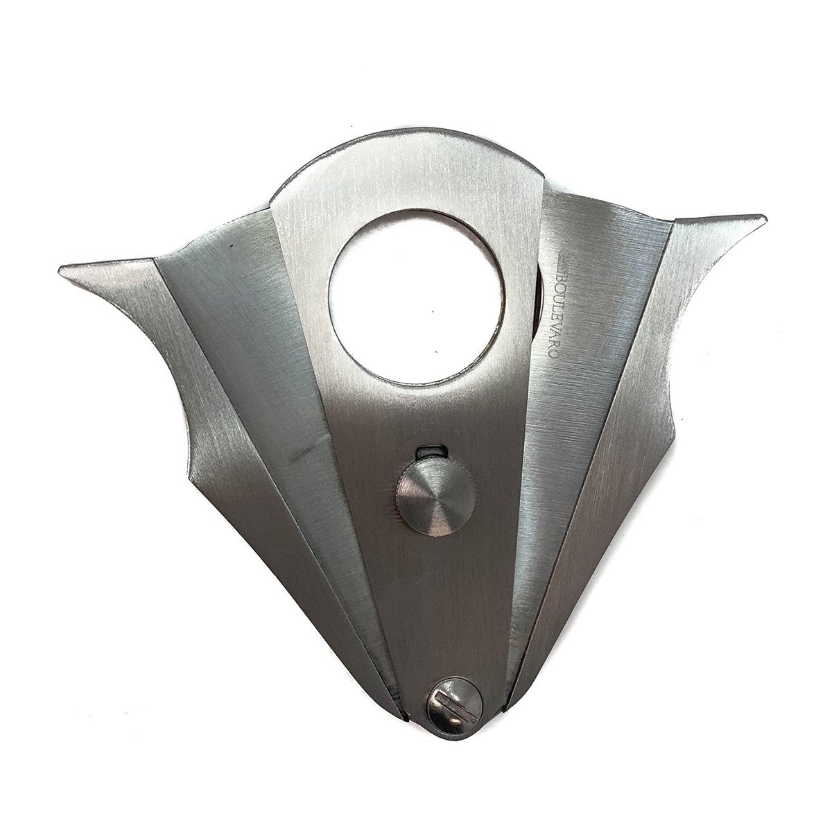 Double Guillotine Cutter Cigar Action Stainless Steel Blades