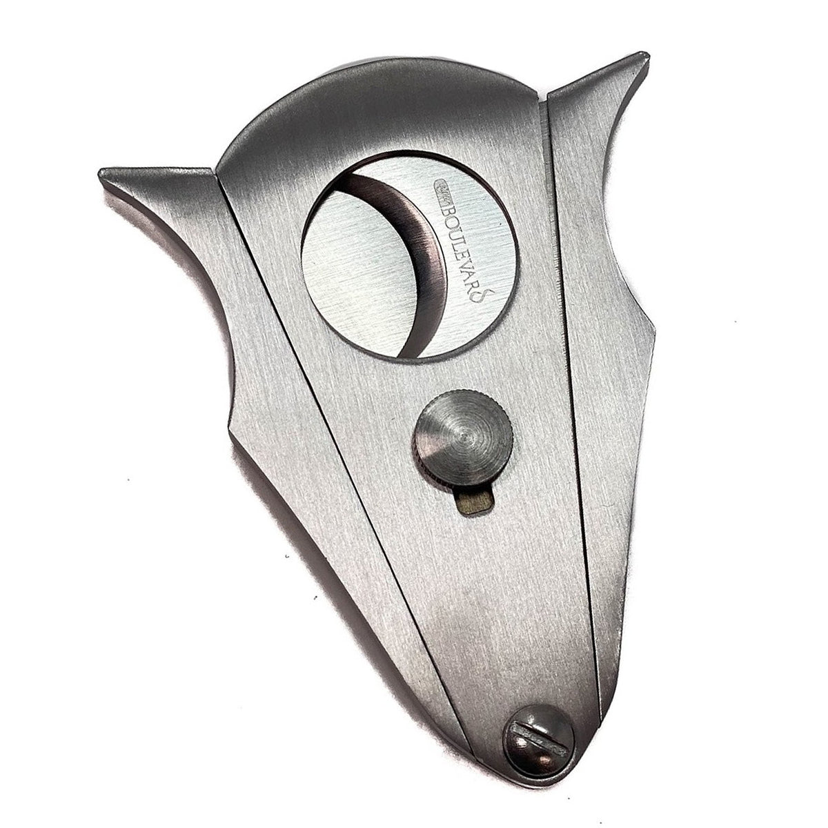 Double Guillotine Cutter Cigar Action Stainless Steel Blades