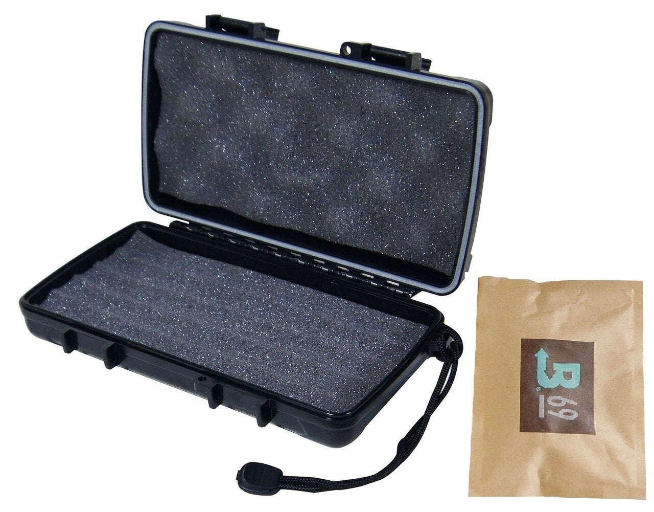 Cigar Caddy Travel Humidor USA RED Print - 5, 10 & 15 Cigar Capacity