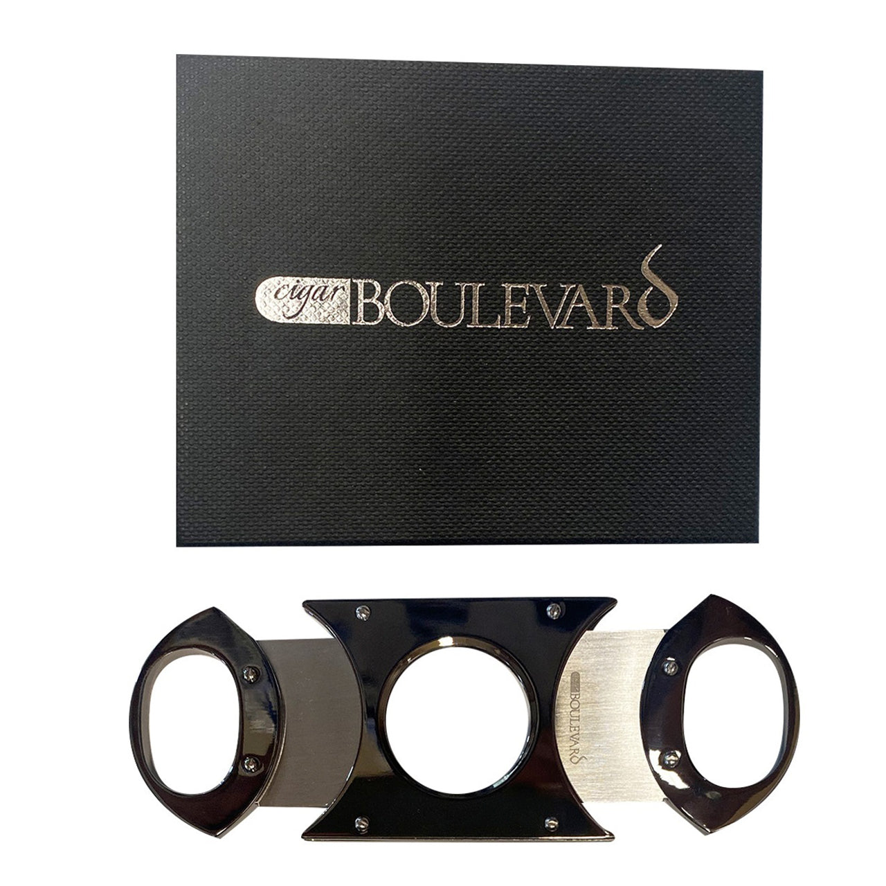 Cigar Boulevard GUN METAL Up to 64 Big Ring Gauge Cigar Cutter