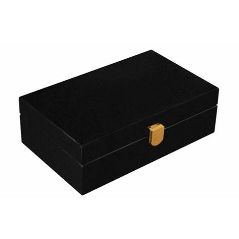Salvatore Humidor Black Traveler Humidor for 12 Cigars