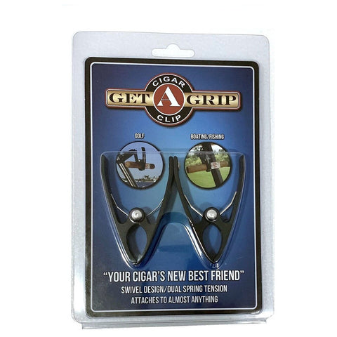Cigar Holder "GET A GRIP" BLACK