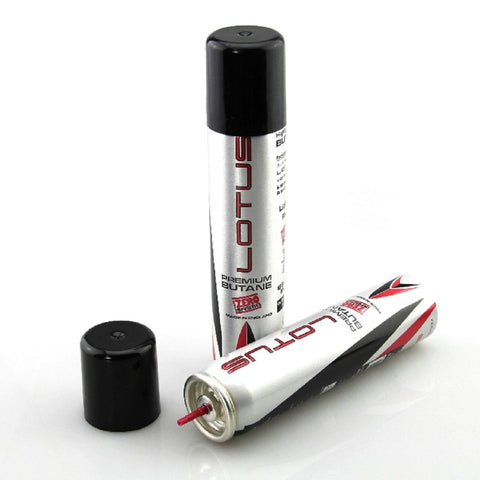 Pack of 3 Lotus LARGE Butane Refill for Lighters Ultra 6X with Universal Adapters