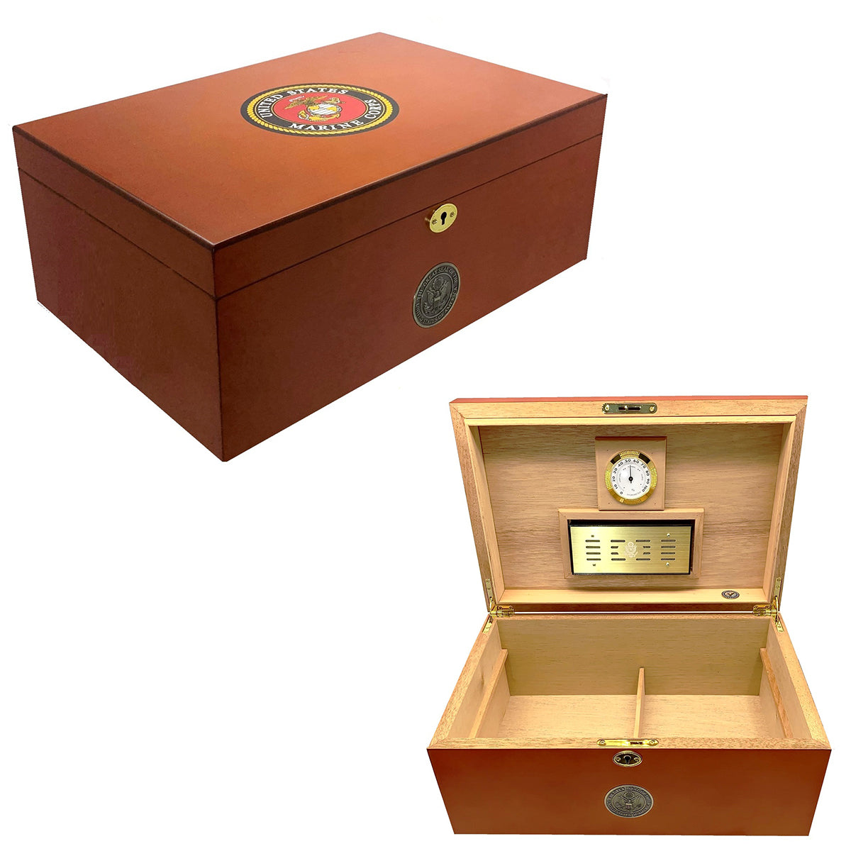 MARINES CORPS Humidor American Emblems Marines