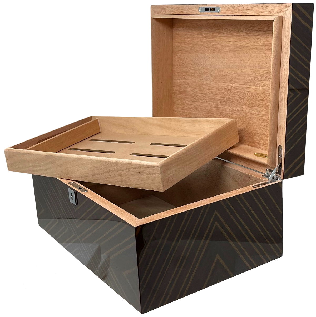 Cuban Crafters MODERN XX Humidor for 100 Cigars