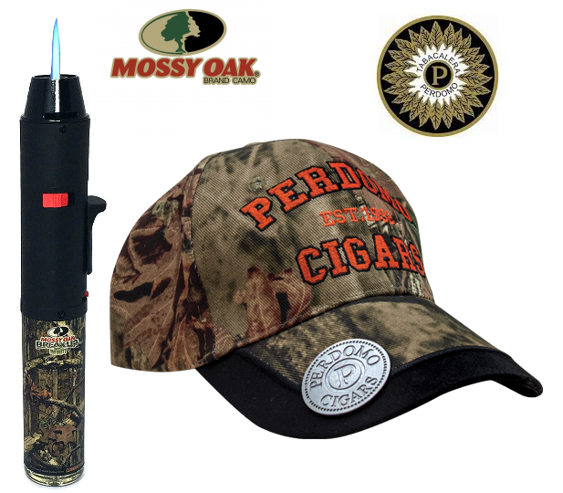MOSSY OAK Pack (EAGLE TORCH Turbo Single Jet 7" Pen & PERDOMO Cap)