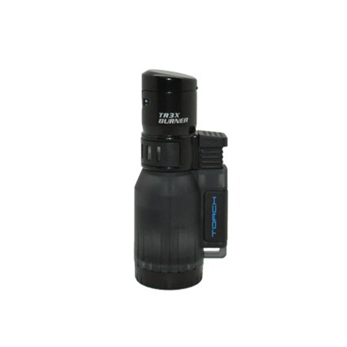 Eagle Triple Torch "FLAME" Cigar Lighter Semi Transparent Tank