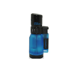 Eagle Triple Torch "FLAME" Cigar Lighter Semi Transparent Tank