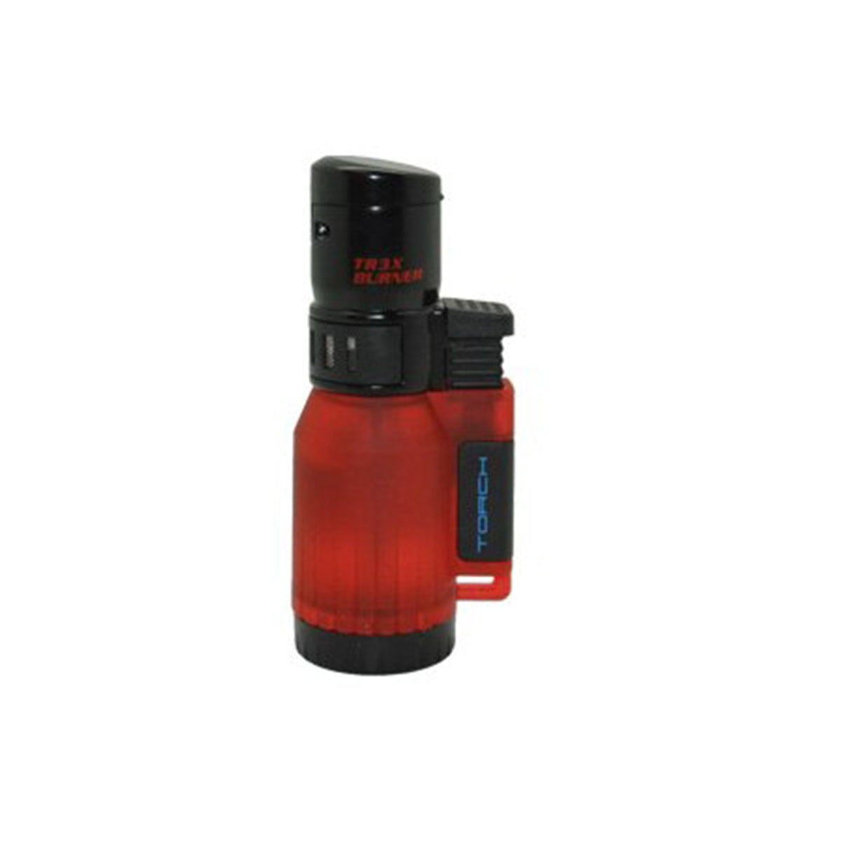 Eagle Triple Torch "FLAME" Cigar Lighter Semi Transparent Tank