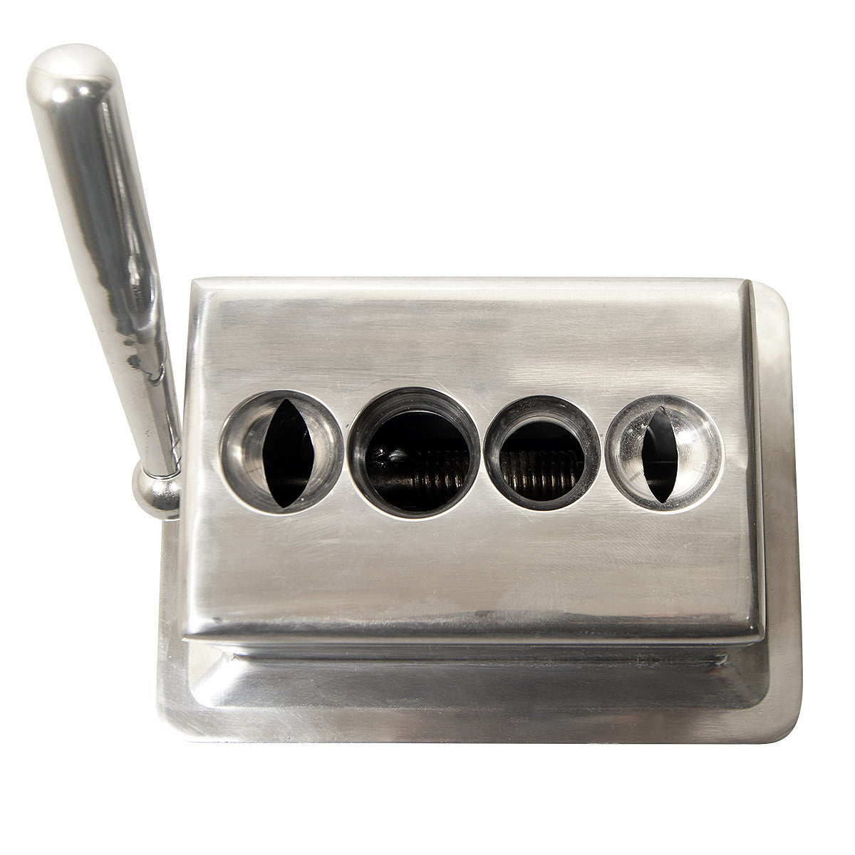 Stainless Steel Quad Cutter - Humidors Wholesaler