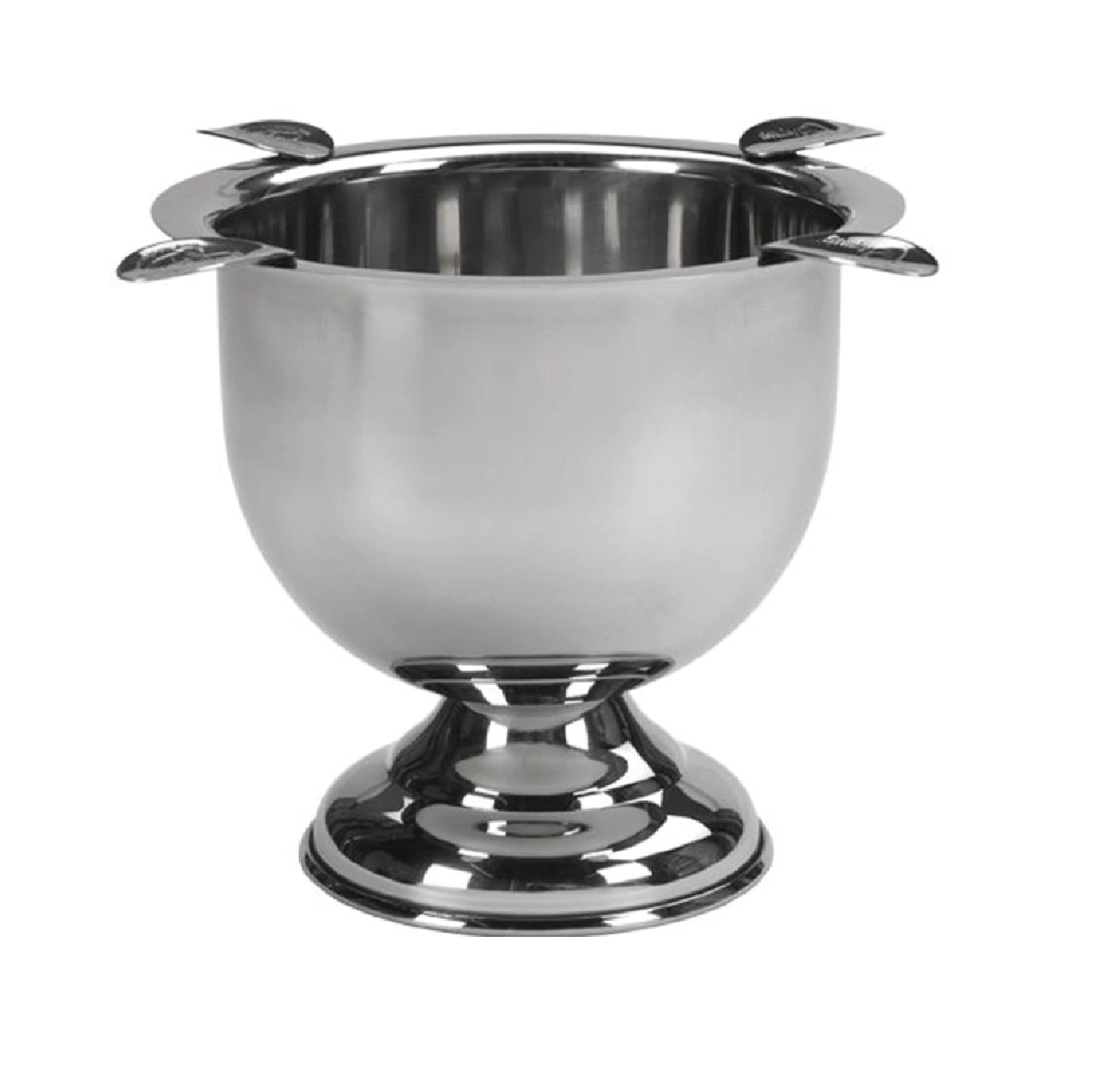 Stinky Stainless Steel Metal Table Cigar Ashtray for 4 Cigars