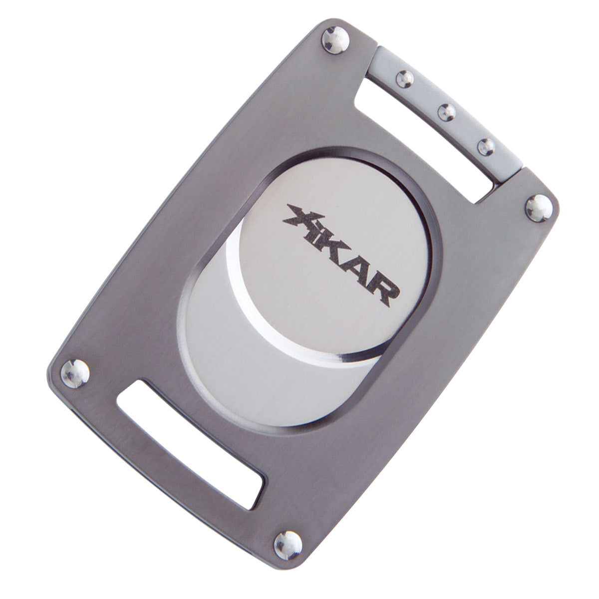 Xikar Ultra Slim Cigar Cutter and Lighter Gun Metal Gift Set - Humidors Wholesaler