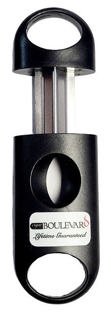 V Cut Cigar Cutter Black