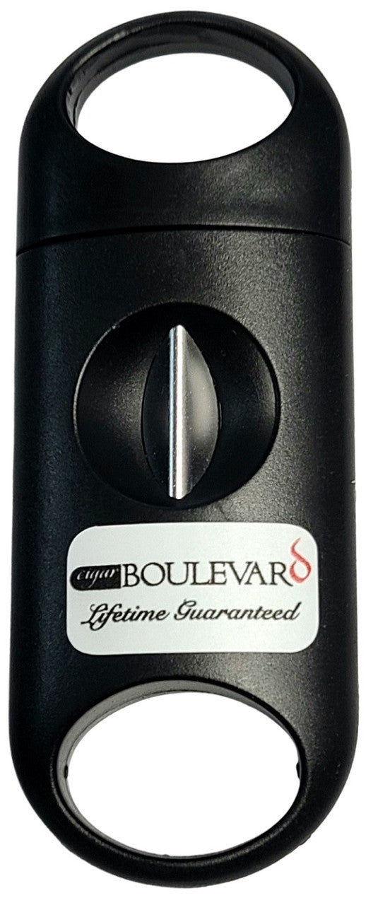 V Cut Cigar Cutter Black