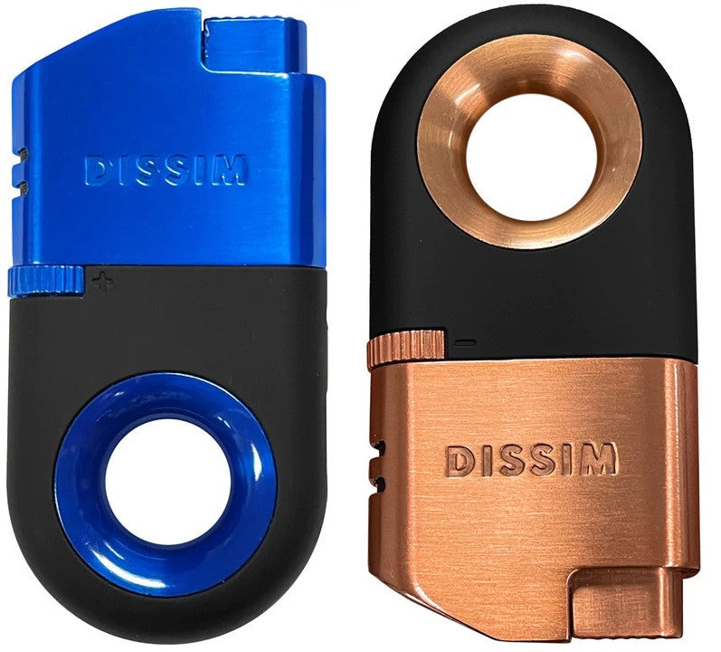 DISSIM INVERTED DUAL Torch Cigar Blue & Rose Gold