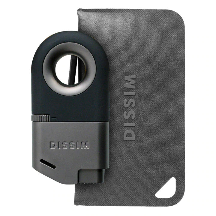 DISSIM INVERTED DUAL Cigar Torch Black, Silver & Gold