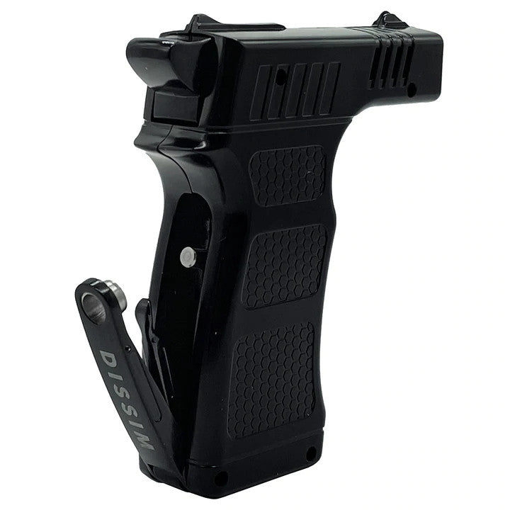 DISSIM HAMMER TORCH Precision Cigar Black, Gold & Silver