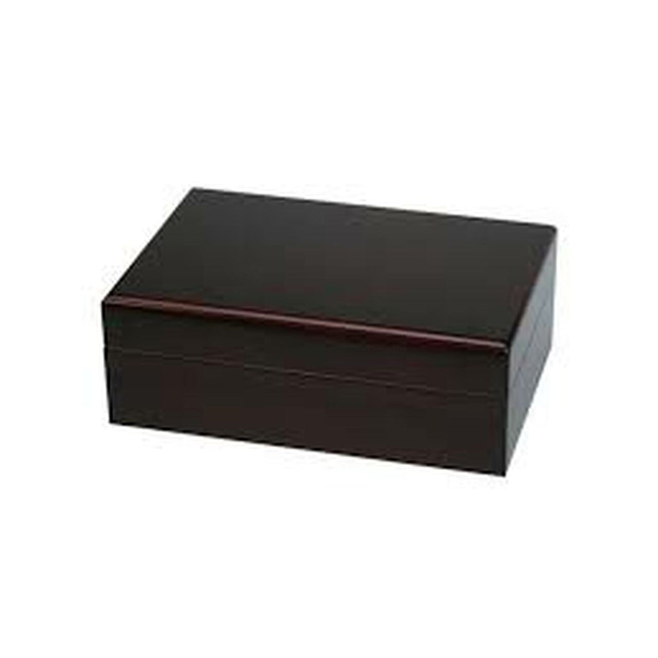 Travel Cigar Humidor Mahogany Traveler for 10 Cigars