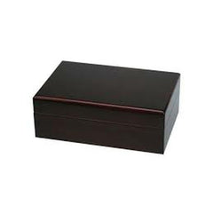 Travel Cigar Humidor Mahogany Traveler for 10 Cigars