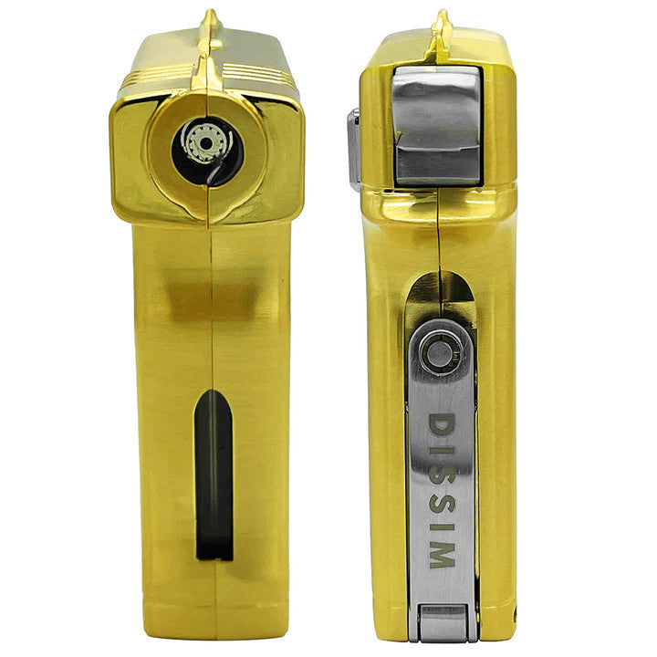 DISSIM HAMMER TORCH Precision Cigar Black, Gold & Silver