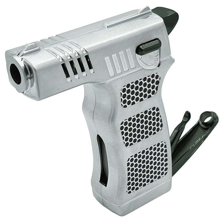DISSIM HAMMER TORCH Precision Cigar Black, Gold & Silver