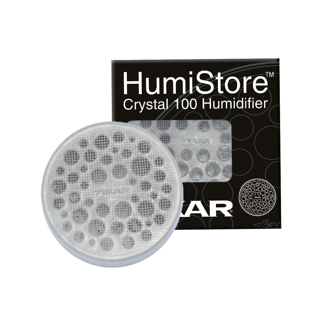 CBC Acrylic Cigar Jar Humidor Humidifier plus XIKAR Humi Store and Puro Temp XIKAR