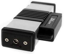 Jetline New York Double Jet SILVER Black Cigar Lighter