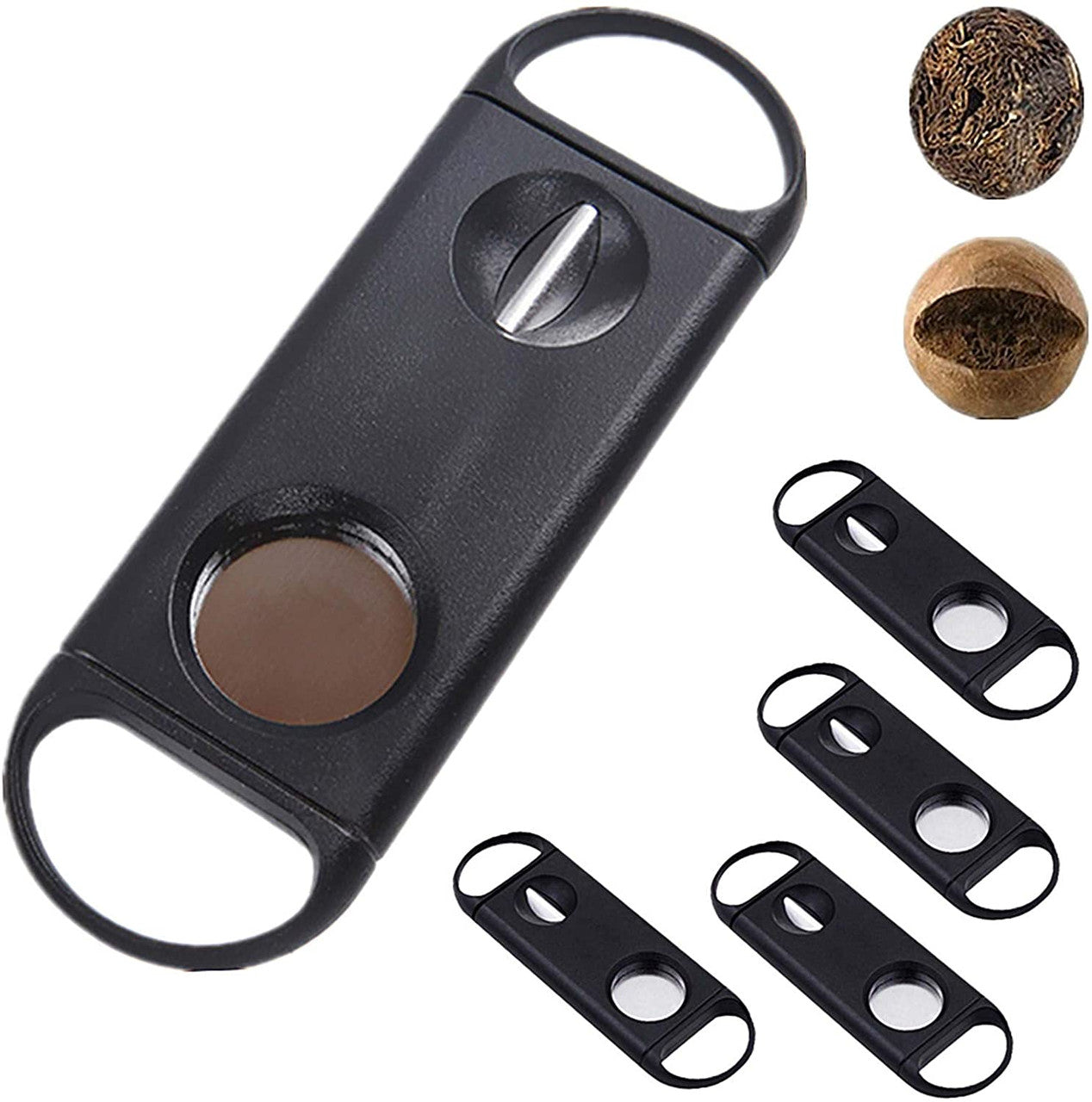 Cigar Boulevard V Cut Double Guillotine and V Cigar Cutter