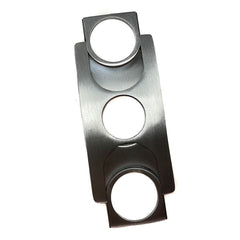 Cigar Cutter FLAT Stainless Steel Credit Card Size Double Blade