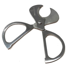 SILVER POLSHED SCISSORS Cigar Cutter for all Cigar Sizes