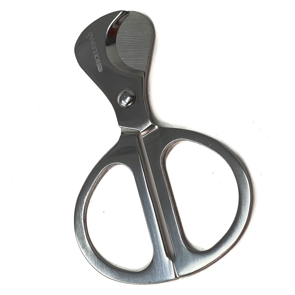 SILVER POLSHED SCISSORS Cigar Cutter for all Cigar Sizes