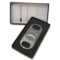 PERFECT CIGAR CUTTER STAR Stainless Steel.Up to 80 Ring Gauge Lifetime Guarantee