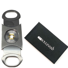 PERFECT CIGAR CUTTER STAR Stainless Steel.Up to 80 Ring Gauge Lifetime Guarantee