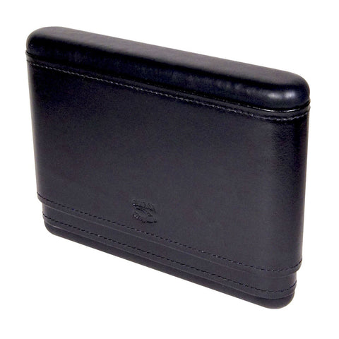 Capriano Portable Humidor for 8 Cigars Black Leather