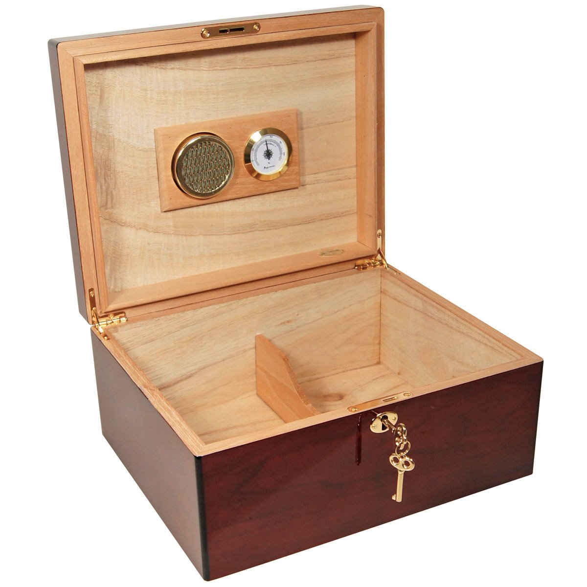 Gift Set Humidor Amor 425 for 75 cigars / Perfect Cutter / Ashtray / Humsol
