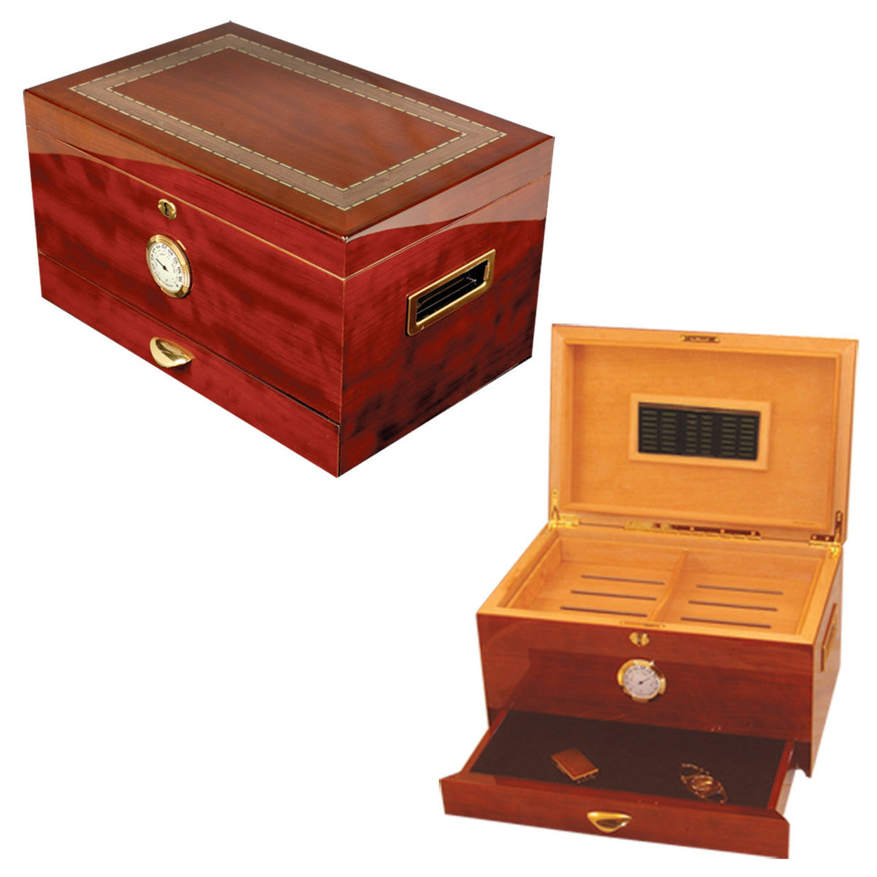 Cuban Crafters Arte Original Humidors Cigar Humidor for 150 Cigars