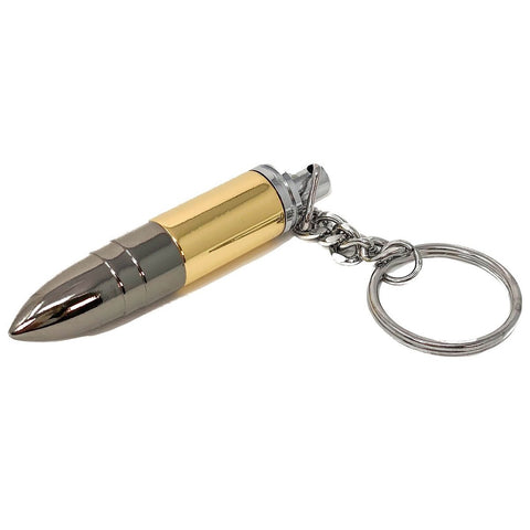 Cigar PUNCH CUTTER Ammo Gold-Gun and Stainless Steel Built-in Plunger