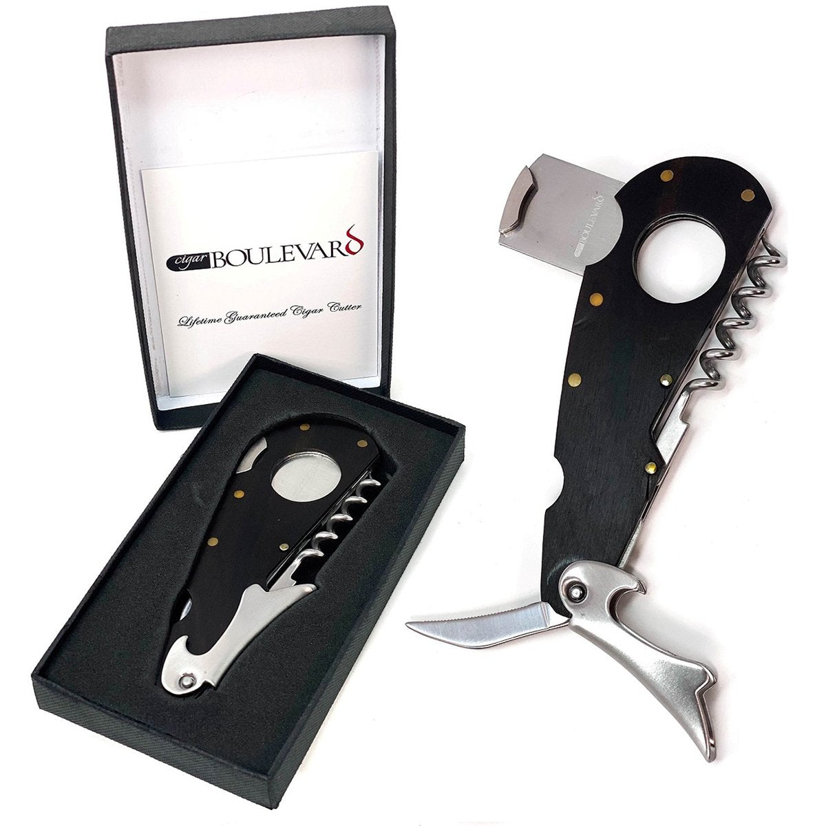 MULTI TOOL Cutter with Wine Opener and Saw Blade