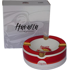 Ashtray Cigar ROMEO & JULIETA Porcelain with Three Wide Grooves