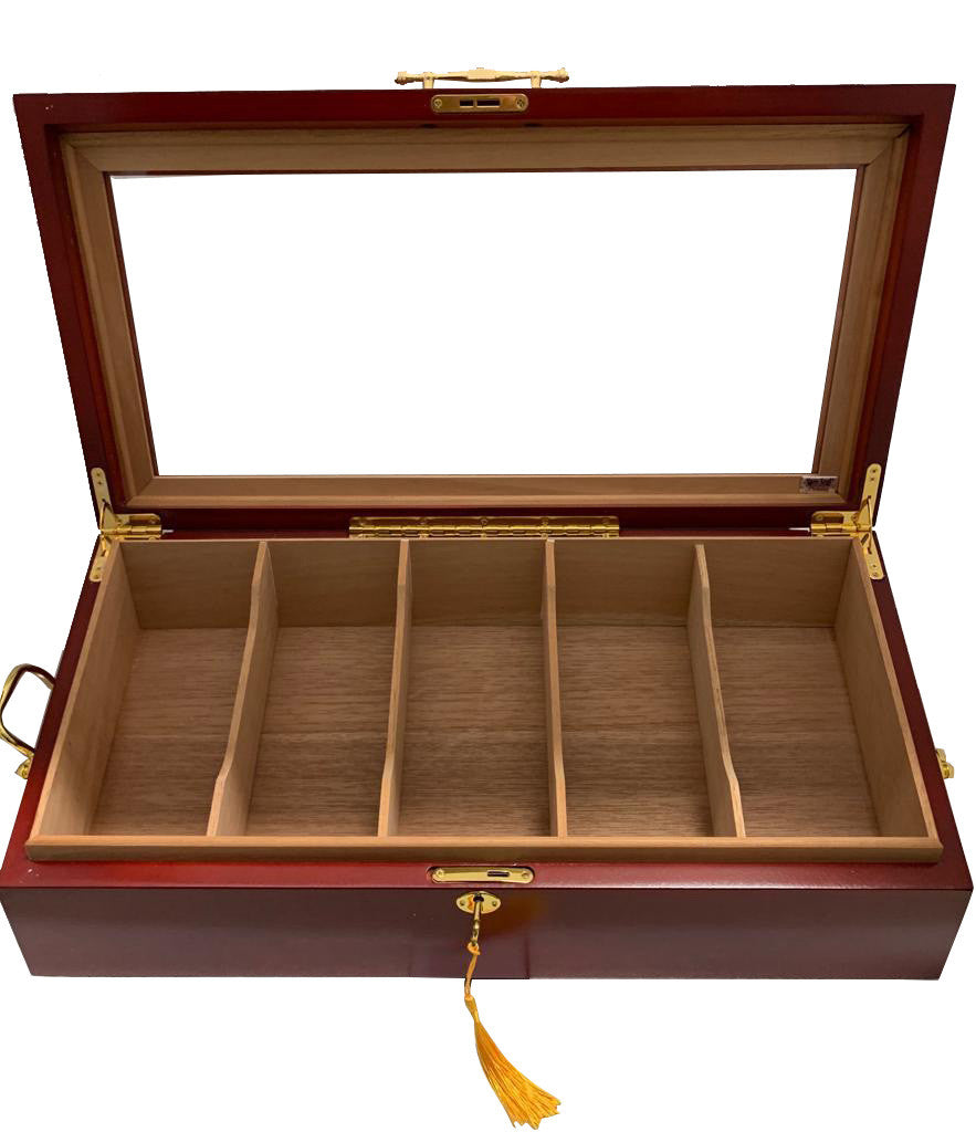 Desk/Counter Top Display Humidor for up to 150 Cigars